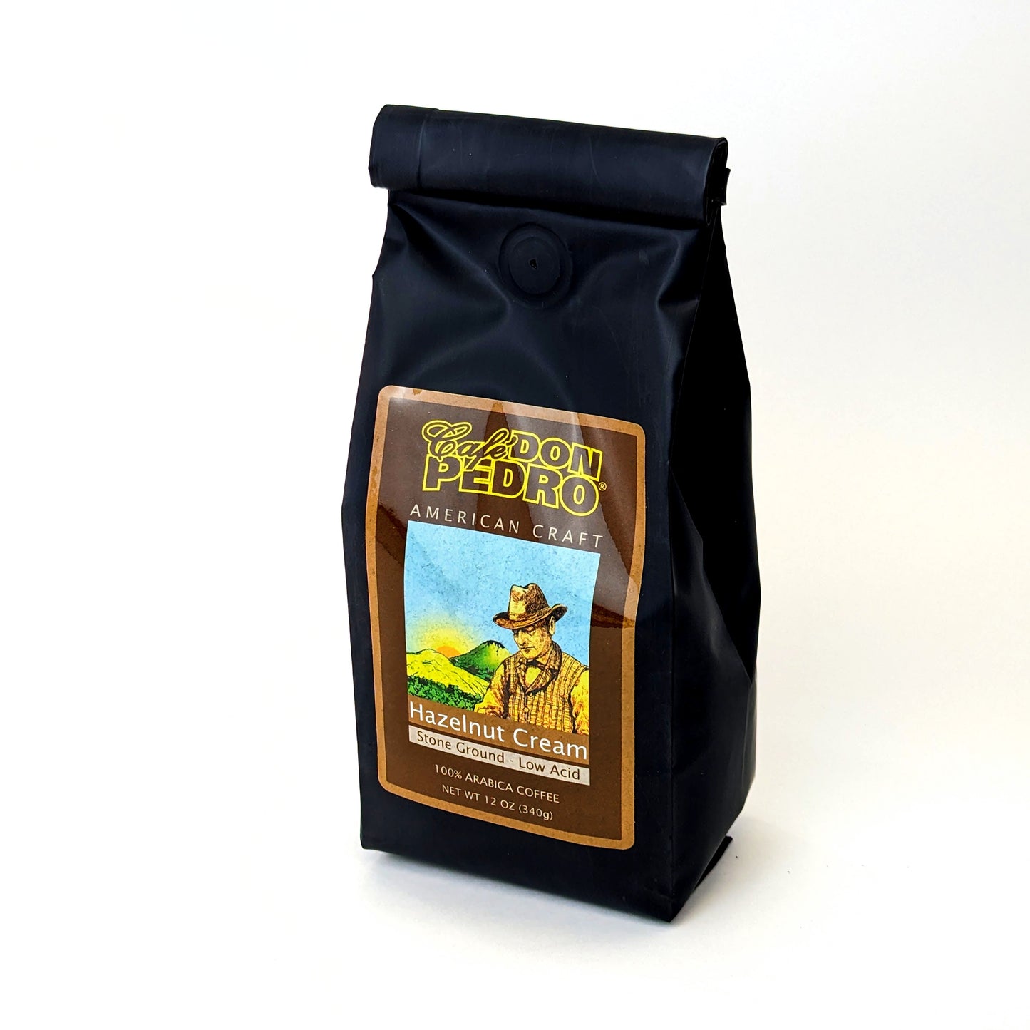 Cafe Don Pedro Hazelnut Cream Ground Low-Acid Coffee, 12 oz