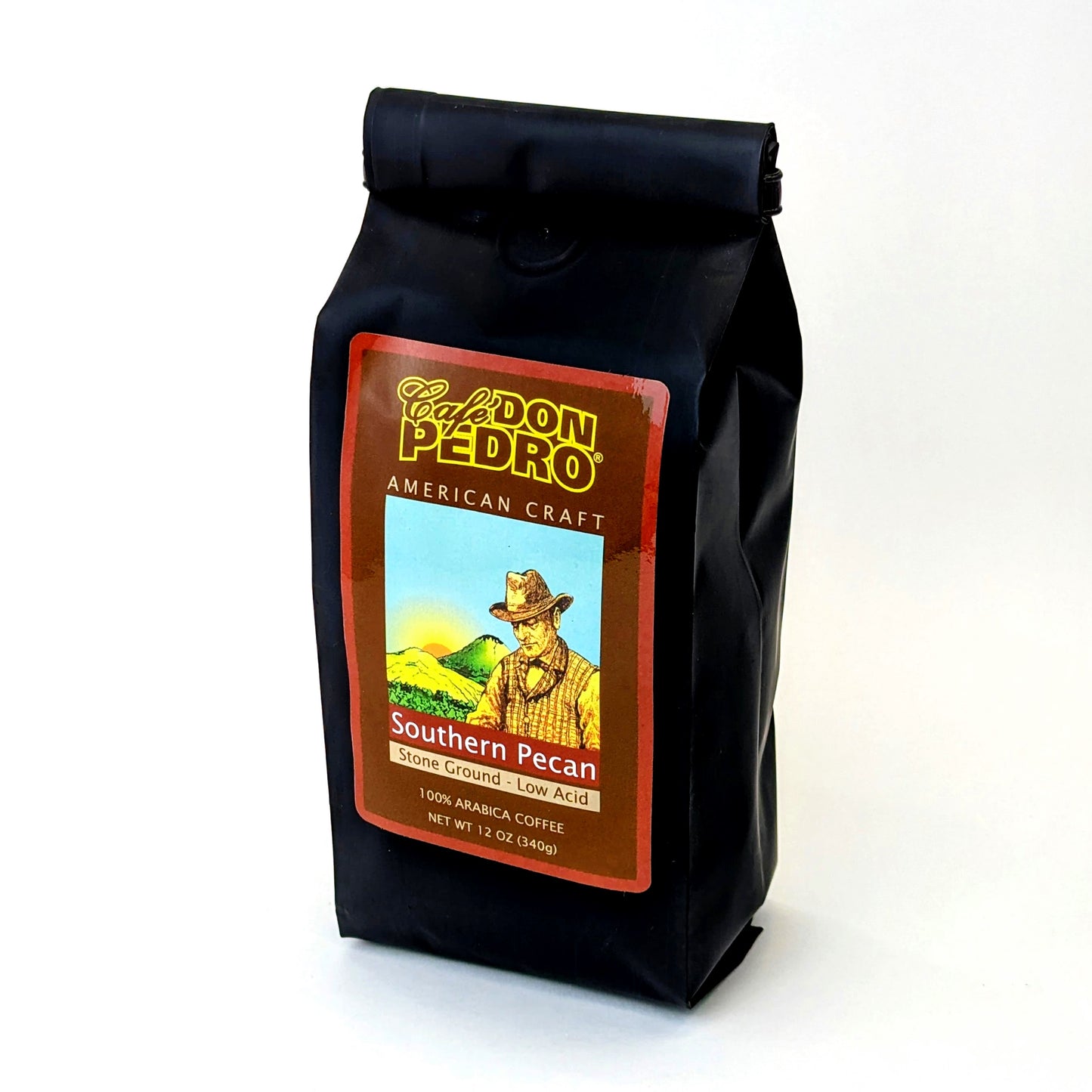 Cafe Don Pedro Southern Pecan Ground Low-Acid Coffee, 12 oz