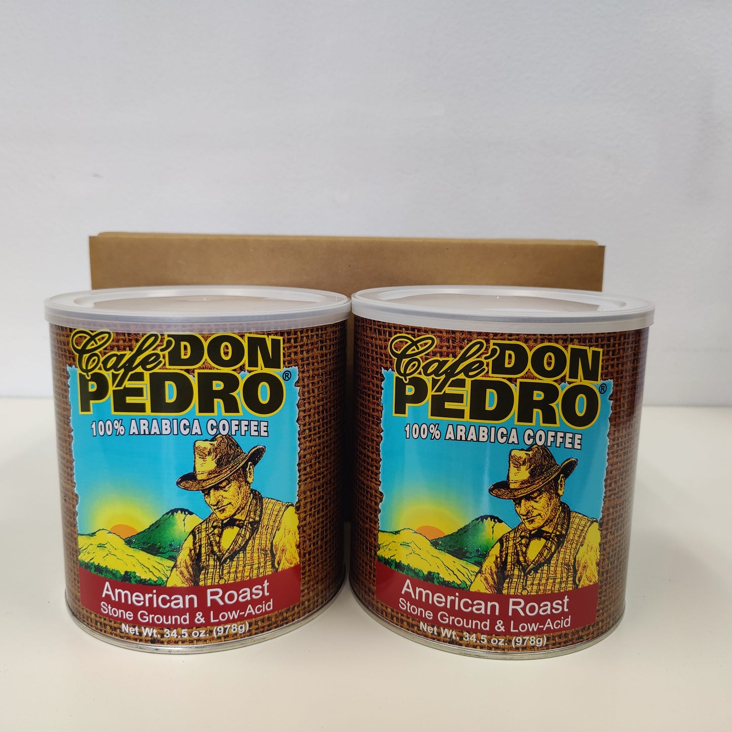 Cafe Don Pedro American Roast Low-Acid Coffee Large Can