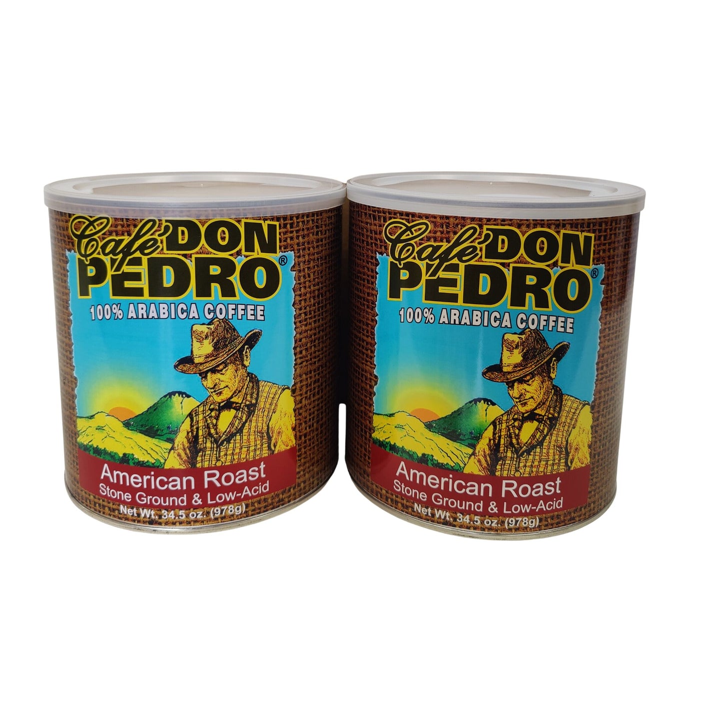 Cafe Don Pedro American Roast Low-Acid Coffee Large Can
