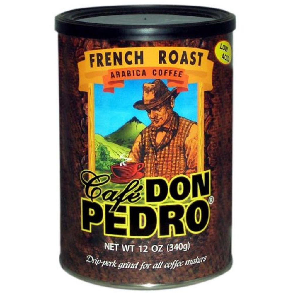 Cafe Don Pedro French Roast Low-Acid Coffee Regular Can